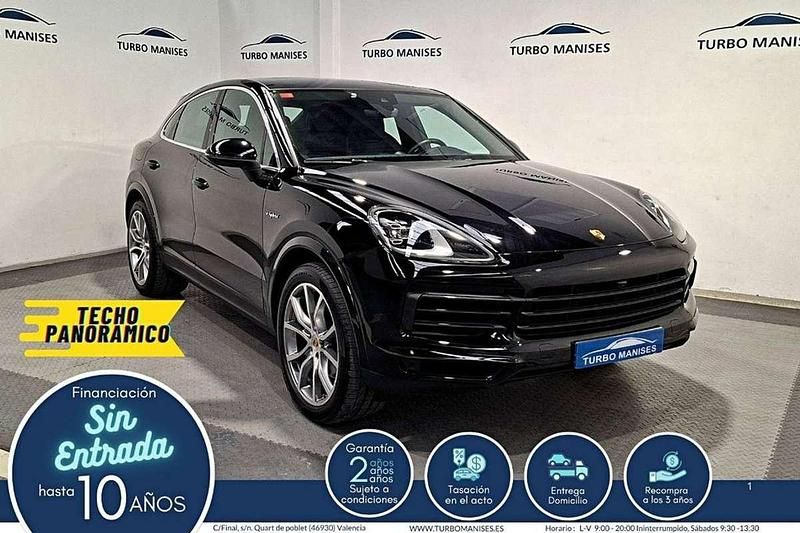 Negro Usado 2021 Porsche Cayenne SUV | 72.990 € - Imagen 1/4