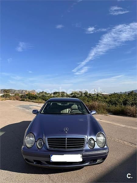 Violeta / lila Usado 1998 Mercedes CLK320 Elegance Coupe | 5000 € (Precio justo) - Imagen 1/4