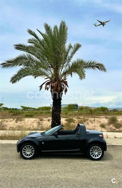 Negro Usado 2003 Smart Roadster Descapotable | 6900 € - Imagen 1/4