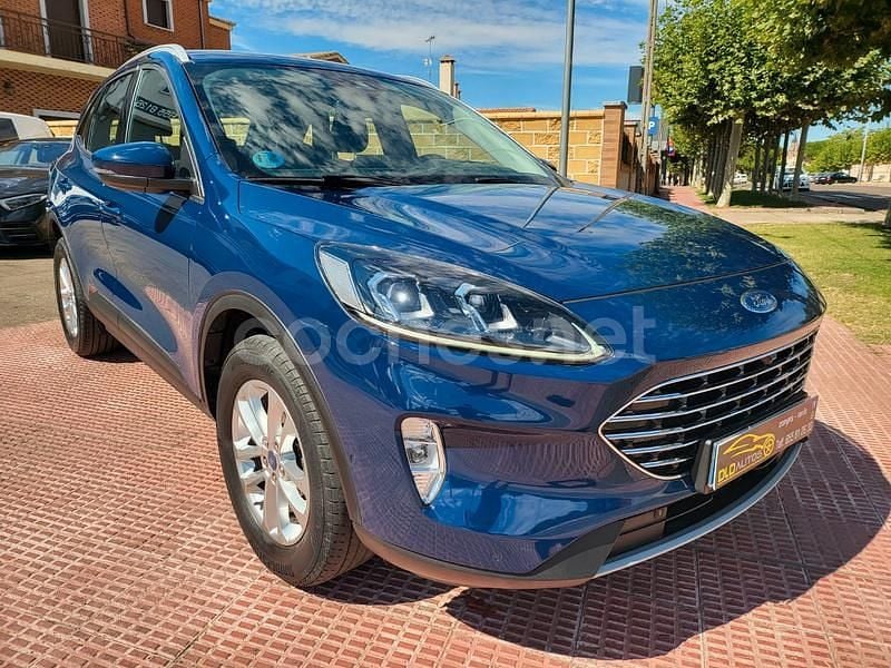 Azul Usado 2023 Ford Kuga Titanium SUV | 17.999 € (Super precio) - Imagen 1/4