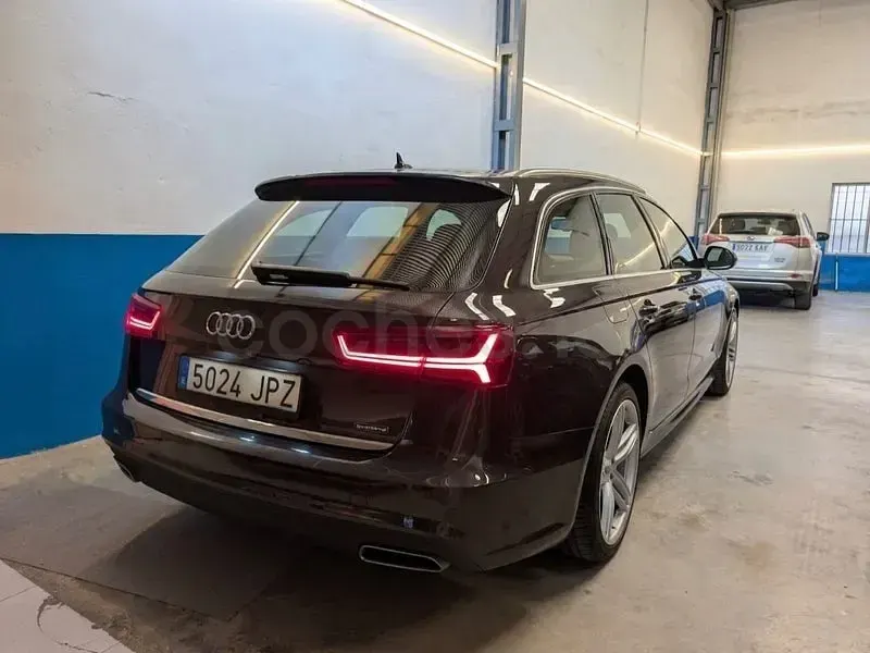 Usado Audi A6 Premium 190 CV (139 kW) 2016 Negro Familiar