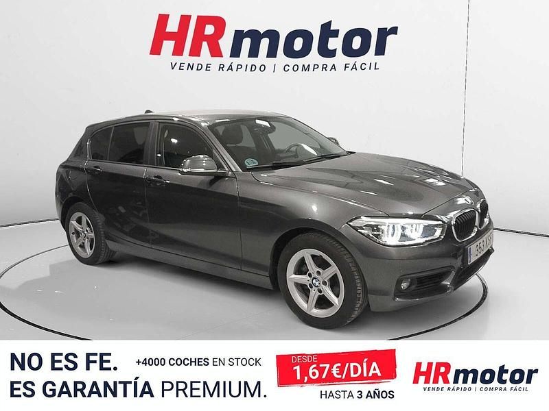 Usado BMW 116 Advantage 109 CV (80 kW) 2018 Gris Utilitario