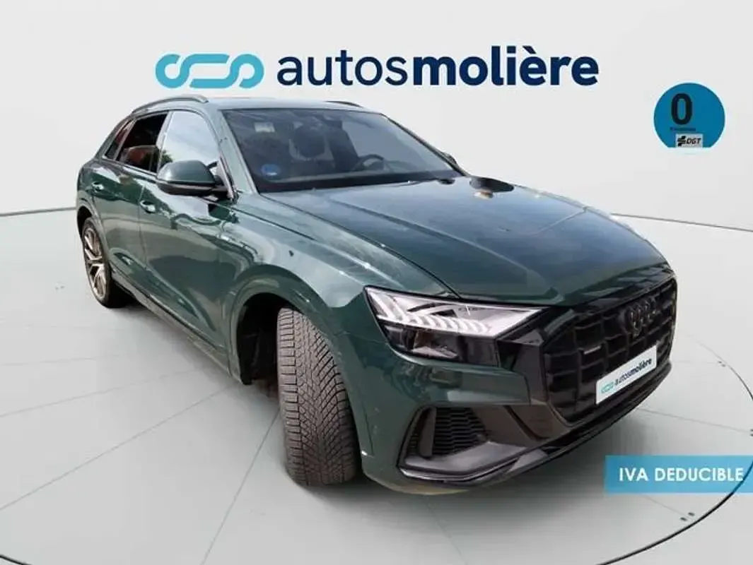 Usado Audi Q8 S-line plus 381 CV (280 kW) 2023 Verde SUV