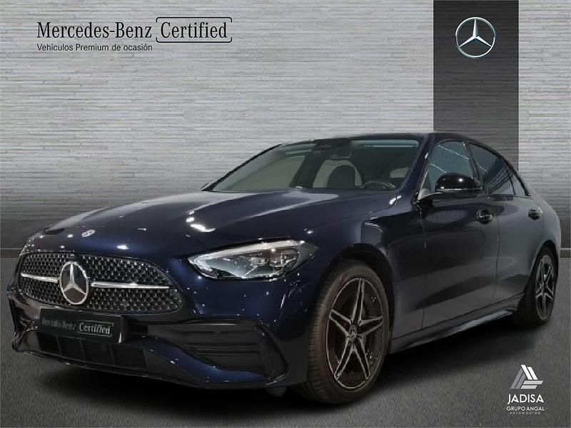Azul Usado 2022 Mercedes C220 Berlina | 41.990 € (Precio justo) - Imagen 1/4