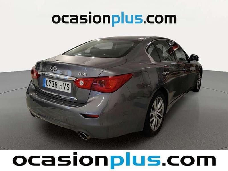 Usado Infiniti Q50 Premium 170 CV (125 kW) 2014 Gris Berlina