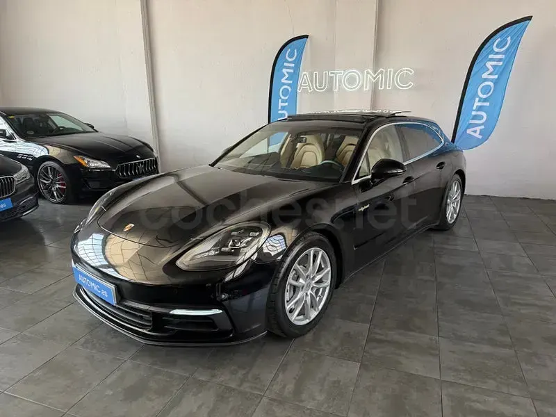 Usado Porsche Panamera 4 E-Hybrid Sport Turismo Sport Turismo 462 CV (339 kW) 2018 Negro Familiar