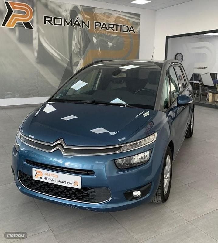 Usado Citroën C4 120 CV (88 kW) 2016 Azul Monovolumen