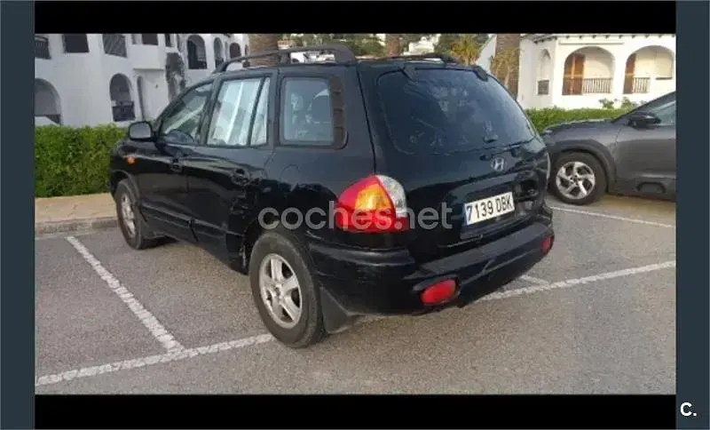 Usado Hyundai Santa Fe GLS 172 CV (126 kW) 2004 Negro SUV