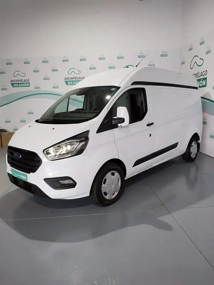 Usado Ford Transit Custom Limited 130 CV (95 kW) 2022 Blanco Van