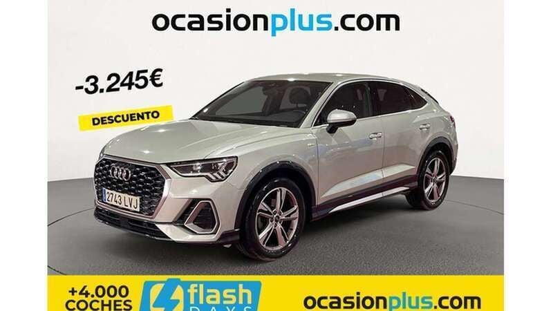 Gris Usado 2021 Audi Q3 Sportback S-Line SUV | 32.455 € (Buen precio) - Imagen 1/4