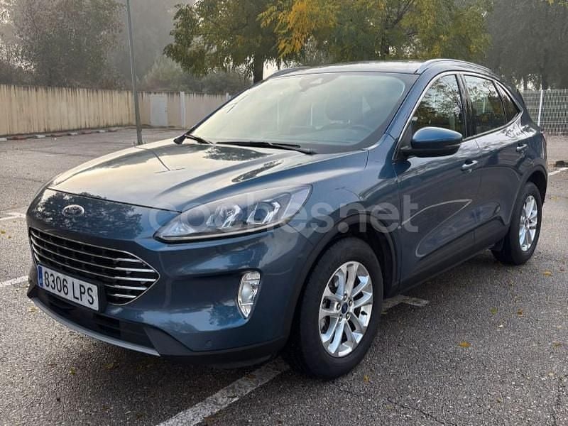 Azul Usado 2021 Ford Kuga ST-Line SUV | 17.900 € (Un poco caro) - Imagen 1/4