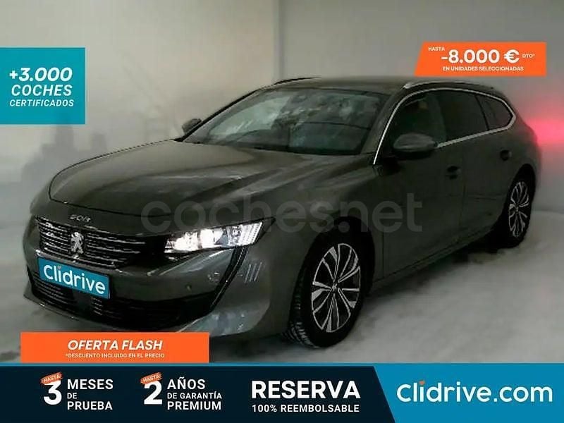 Usado Peugeot 508 SW Allure 130 CV (95 kW) 2020 Gris / plata Familiar