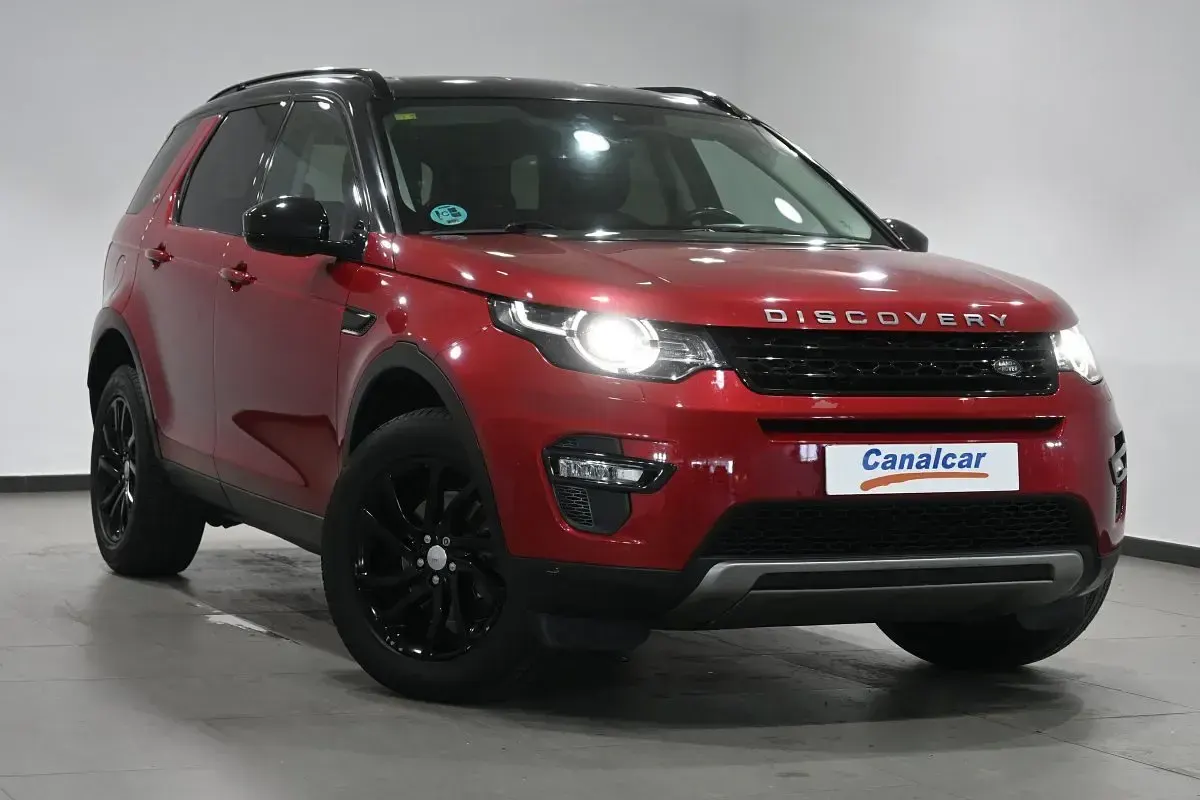 Usado Land Rover Discovery Sport HSE 150 CV (110 kW) 2015 Rojo SUV