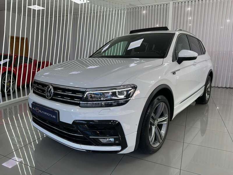 Blanco Usado 2019 VW Tiguan Allspace Sportline SUV | 31.990 € (Precio justo) - Imagen 1/4