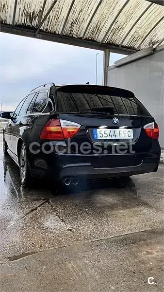 Usado BMW 330 204 CV (150 kW) 2006 Negro Familiar