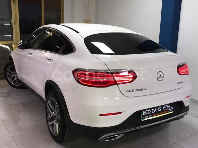 Usado Mercedes GLC220 AMG line 170 CV (125 kW) 2016 Blanco SUV
