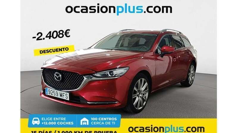 Rojo Usado 2023 Mazda 6 Exclusive-Line Familiar | 23.173 € (Buen precio) - Imagen 1/4