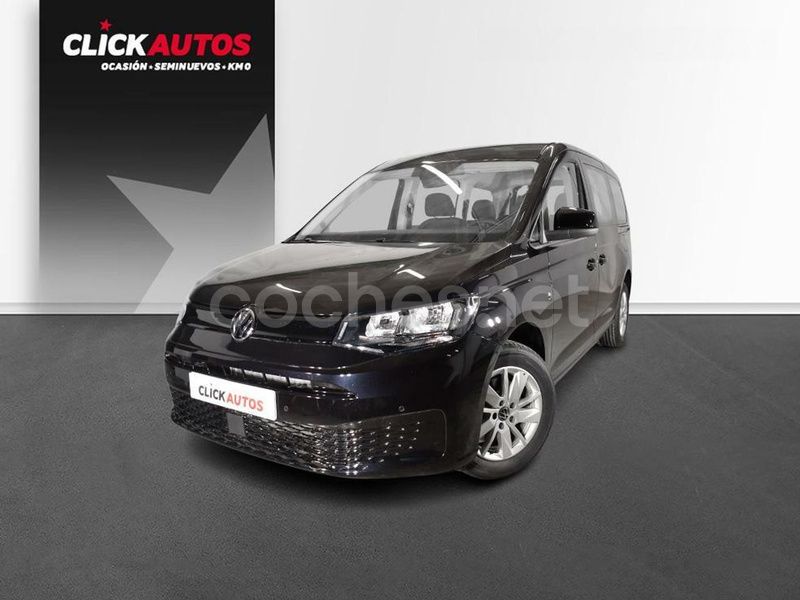 Negro Usado 2024 VW Caddy Maxi Monovolumen | 27.550 € (Precio justo) - Imagen 1/4