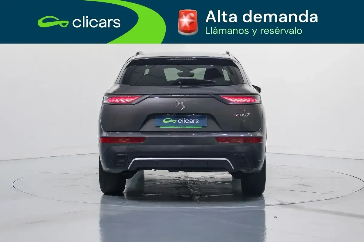 Usado DS Automobiles DS7 Crossback Performance 130 CV (95 kW) 2021 Gris SUV
