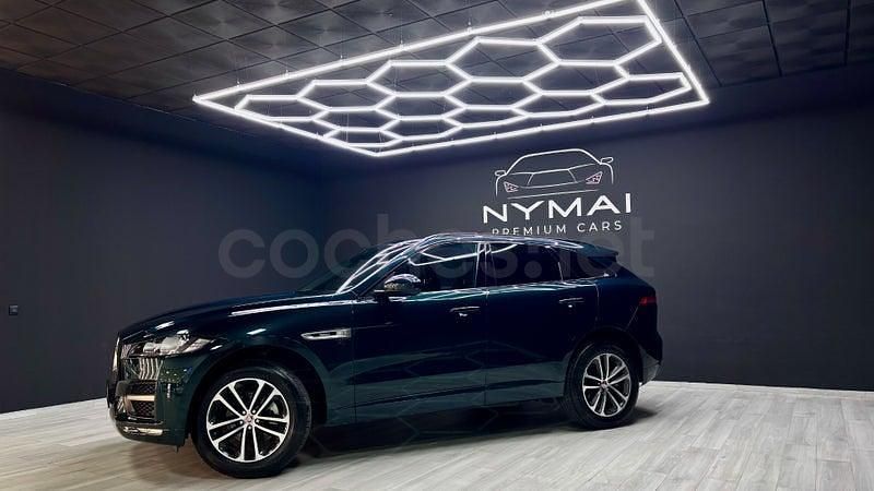 Usado Jaguar F-Pace R-Sport 180 CV (132 kW) 2018 Verde SUV