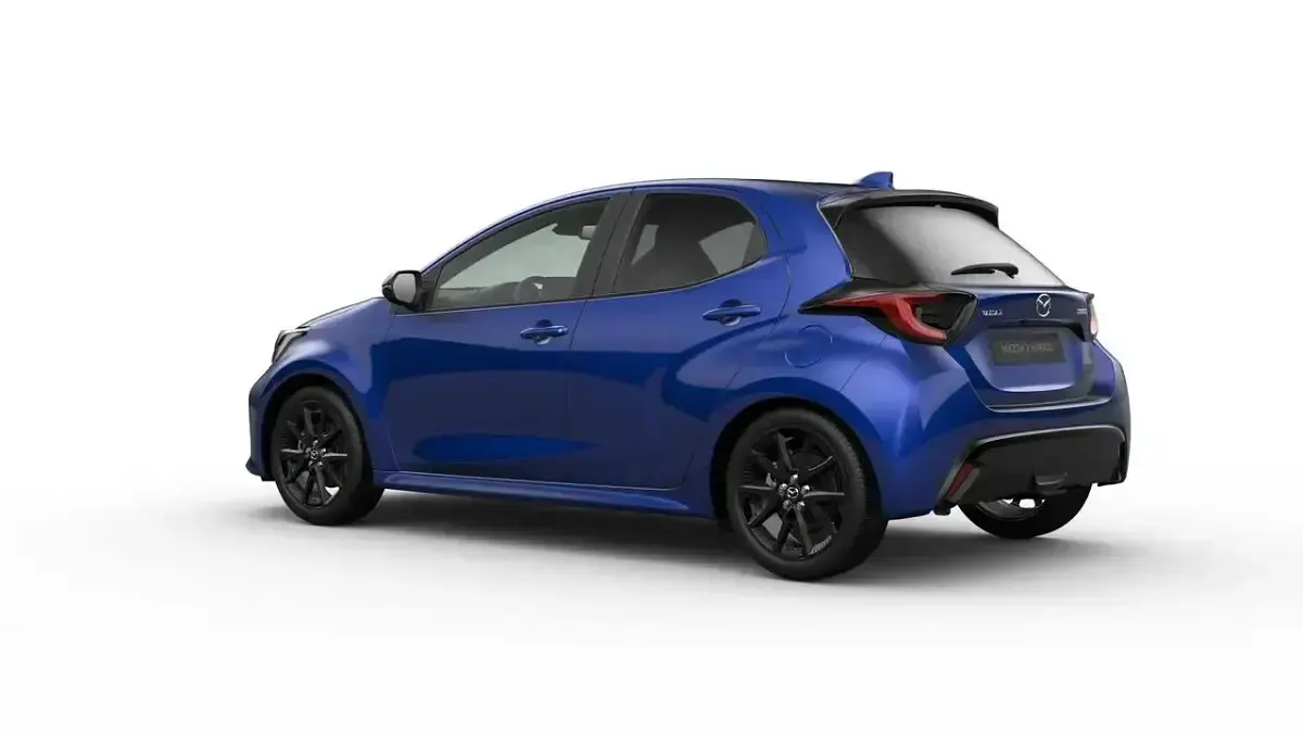 Begagnad Mazda 2 Homura-Line 116 HK (85 kW) 2024 Blå Sedan