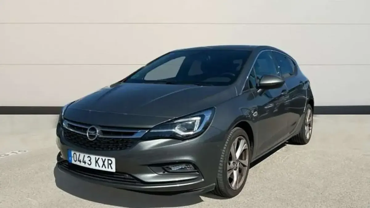 Brugt Opel Astra Dynamic 125 HK (91 kW) 2019 Grå Hatchback