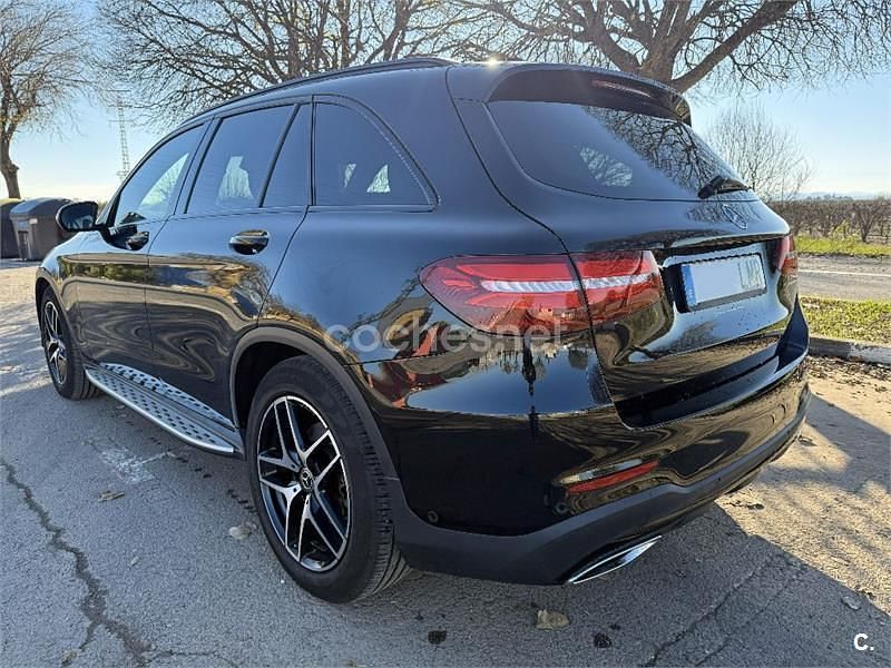 Usado Mercedes GLC250 204 CV (150 kW) 2018 Negro SUV