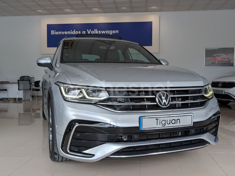 Gris / plata Usado 2021 VW Tiguan R-line SUV | 29.300 € (Precio justo) - Imagen 1/4