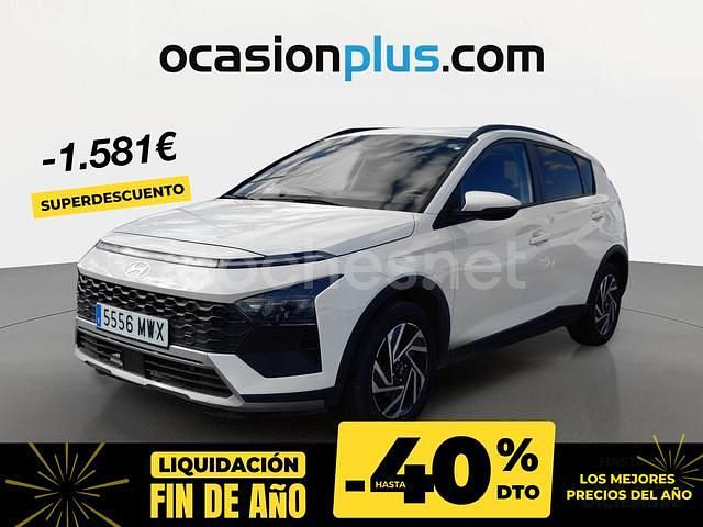 Blanco Usado 2024 Hyundai Bayon SUV | 17.400 € (Precio justo) - Imagen 1/4