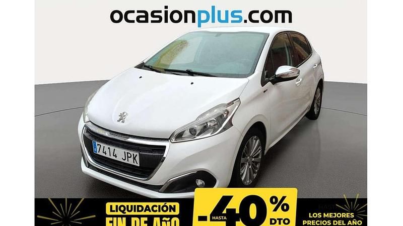 Blanco Usado 2016 Peugeot 208 Style Utilitario | 8325 € (Buen precio) - Imagen 1/4