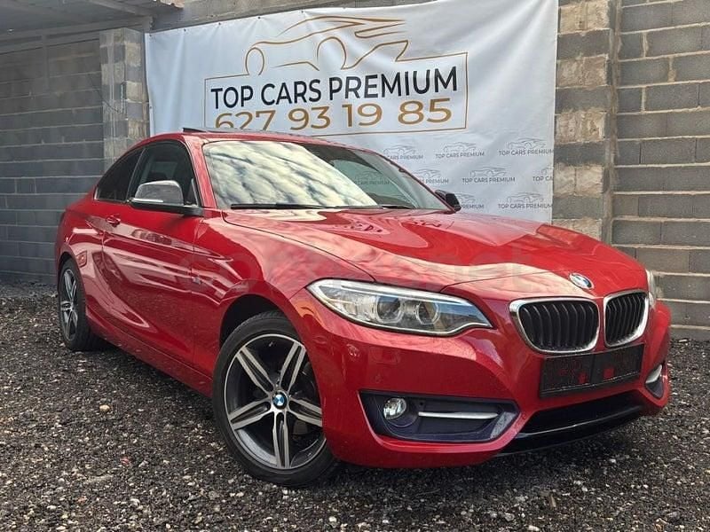 Usado BMW 218 Comfort Edition 136 CV (100 kW) 2015 Rojo Coupe