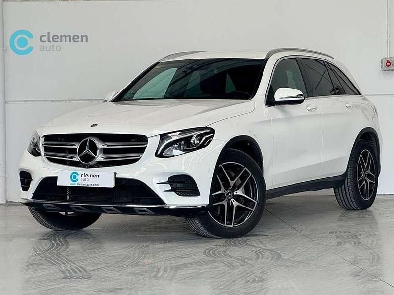 Blanco Usado 2018 Mercedes GLC250 AMG line SUV | 34.900 € - Imagen 1/4