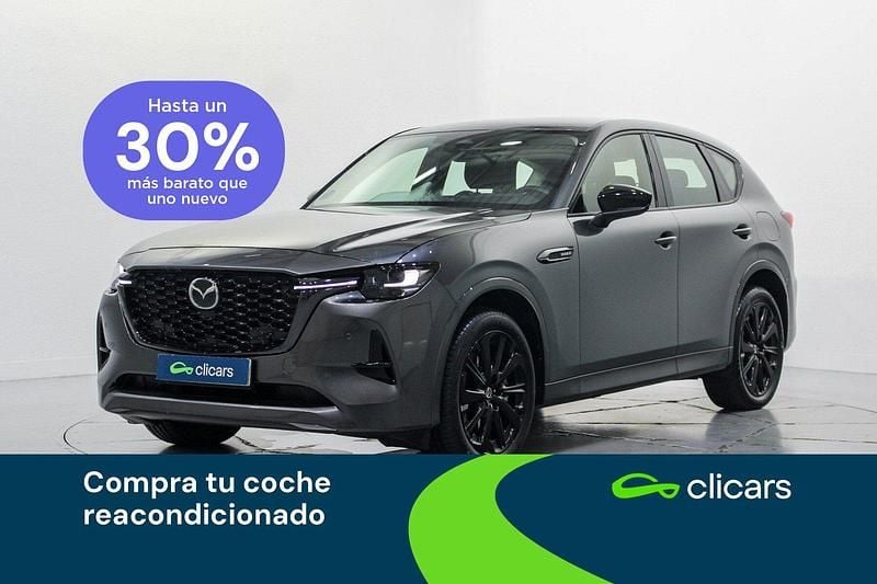 Gris / plata Usado 2023 Mazda CX-60 Homura-Line SUV | 36.990 € (Super precio) - Imagen 1/4