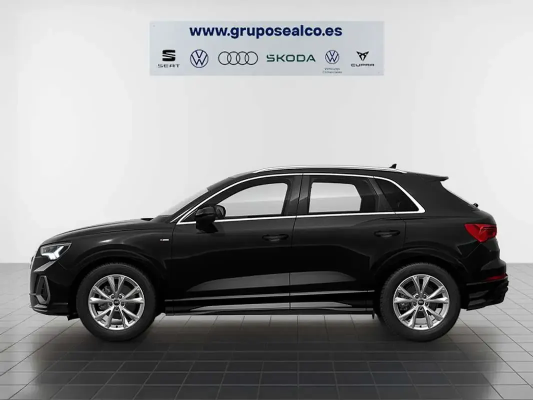Usado Audi Q3 S-Line 150 CV (110 kW) 2022 Negro SUV