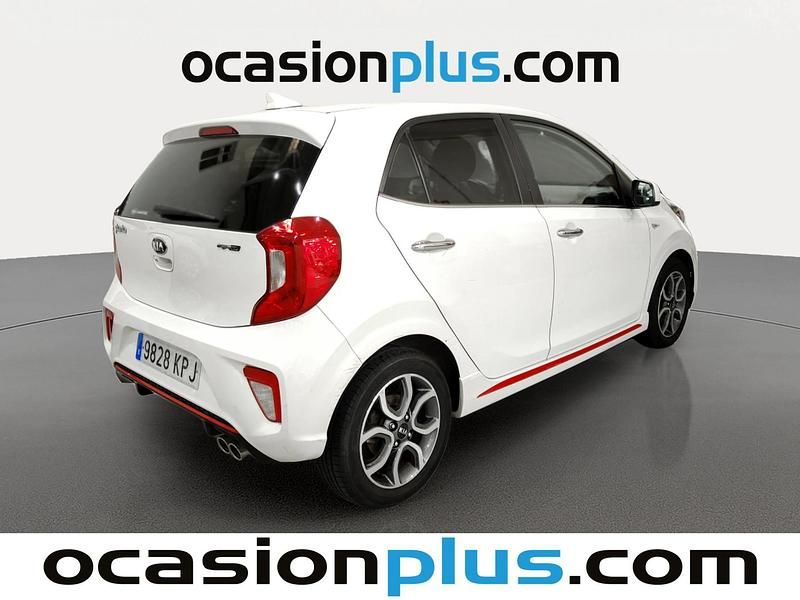 Usado Kia Picanto GT-Line 84 CV (61 kW) 2018 Blanco Utilitario