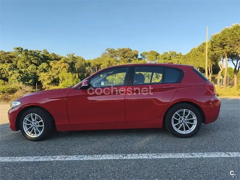 Usado BMW 116 136 CV (100 kW) 2016 Rojo Utilitario