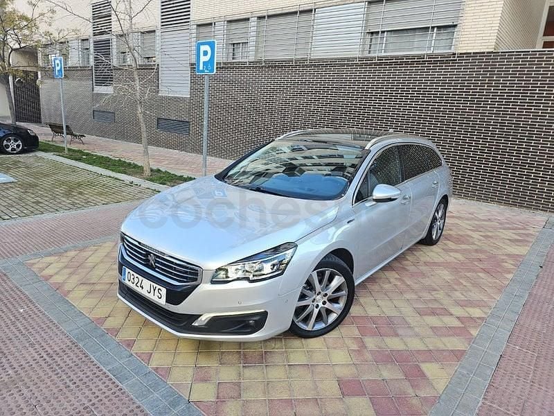Gris Usado 2016 Peugeot 508 SW GT-line Familiar | 7500 € (Buen precio) - Imagen 1/4