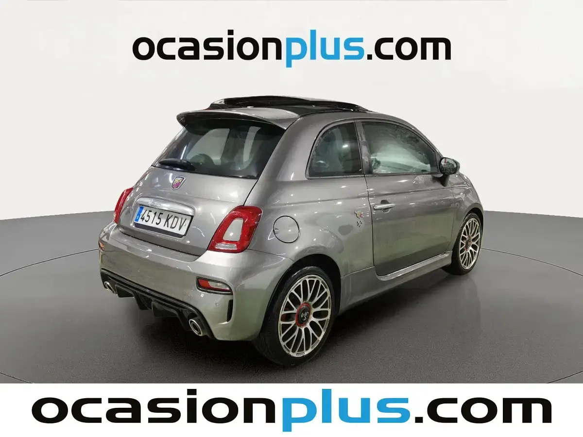 Usado Abarth 595 145 CV (106 kW) 2017 Gris plata Utilitario