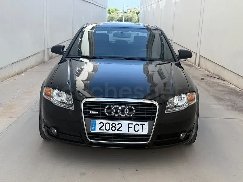 Usado Audi A4 S-Line 140 CV (102 kW) 2007 Negro Berlina