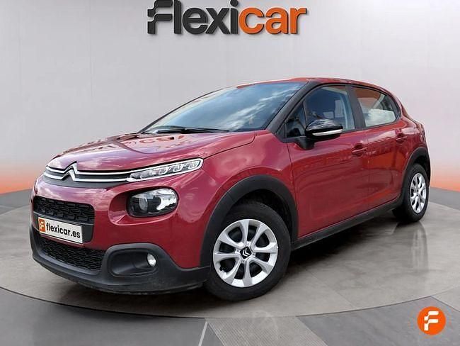 Usado Citroën C3 Feel 82 CV (60 kW) 2019 Rojo Utilitario