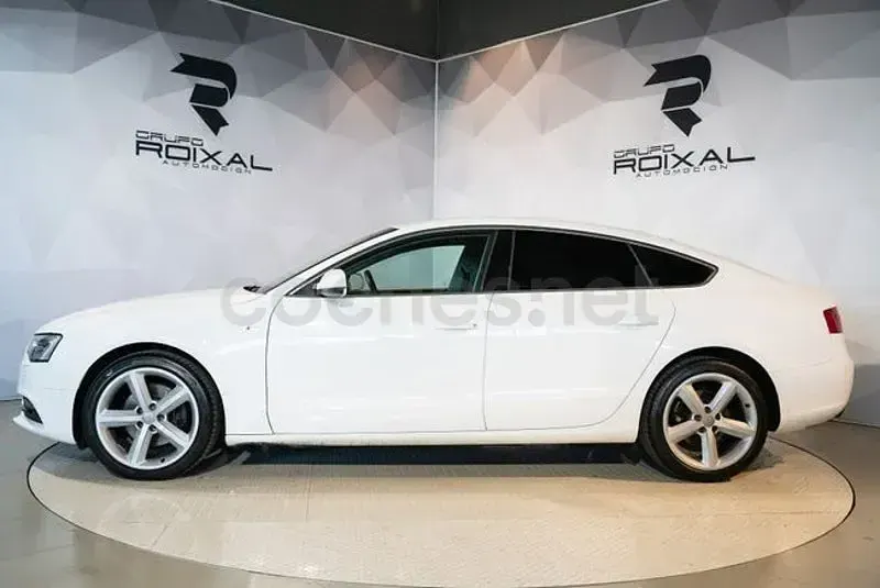 Usado Audi A5 Sportback S-Line 143 CV (105 kW) 2012 Blanco Utilitario