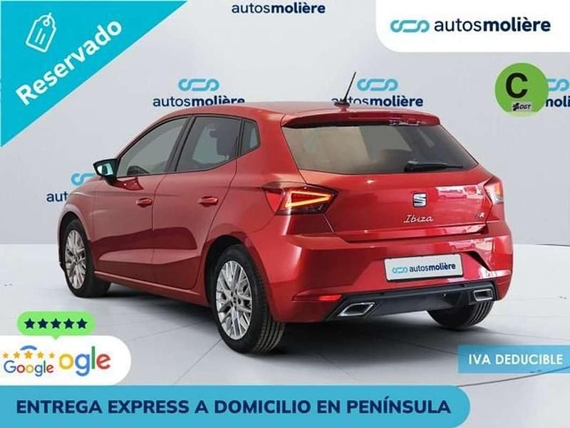 Usado Seat Ibiza FR 110 CV (80 kW) 2022 Rojo Utilitario