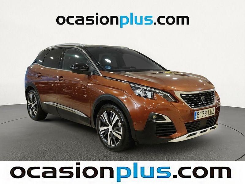 Usado Peugeot 3008 GT-line 225 CV (165 kW) 2020 Marrón SUV
