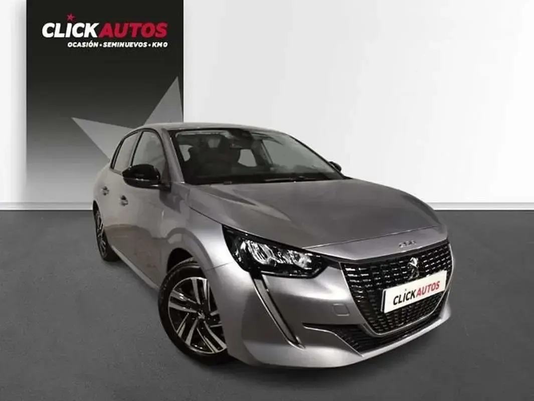 Usado Peugeot 208 Allure 101 CV (74 kW) 2023 Gris / plata Utilitario