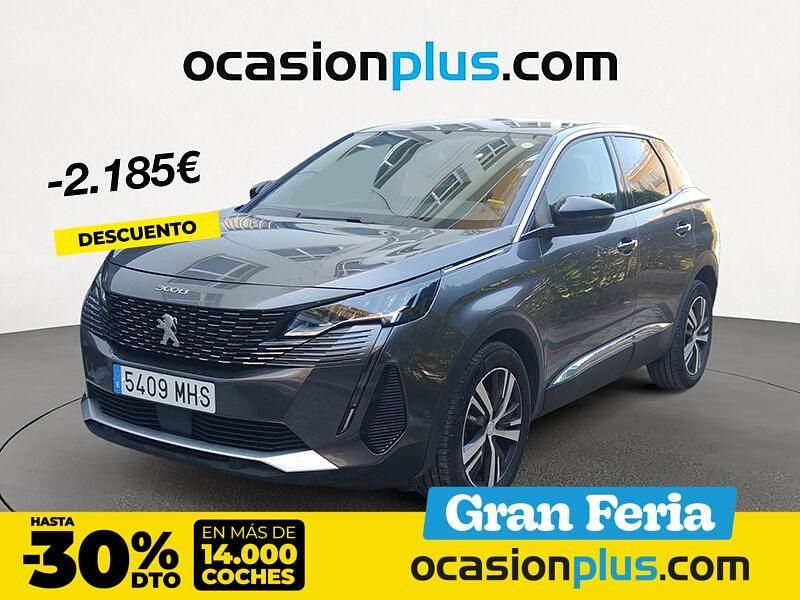 Gris / plata Usado 2023 Peugeot 3008 Allure SUV | 20.890 € (Un poco caro) - Imagen 1/4