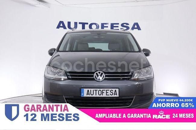 Usado VW Sharan Comfortline 150 CV (110 kW) 2012 Gris Monovolumen