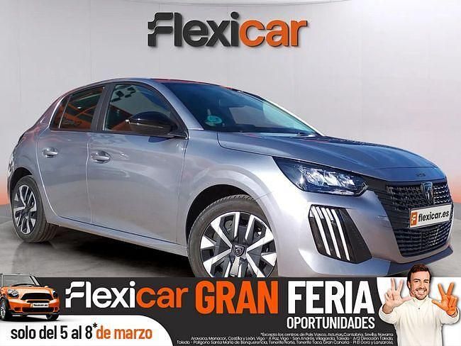Usado Peugeot 208 Active 100 CV (73 kW) 2024 Gris Utilitario