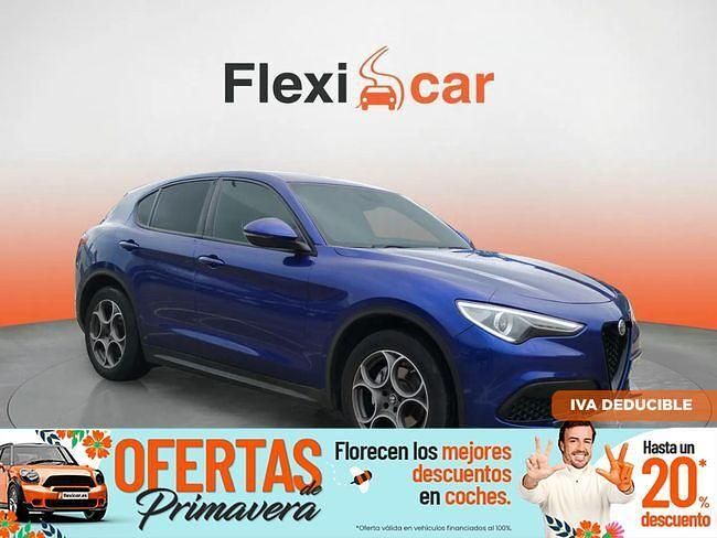 Usado Alfa Romeo Stelvio Sprint 200 CV (147 kW) 2022 Azul SUV