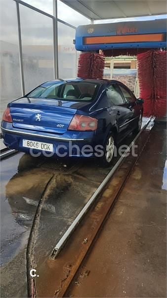 Usado Peugeot 407 Sport 136 CV (100 kW) 2006 Azul Berlina