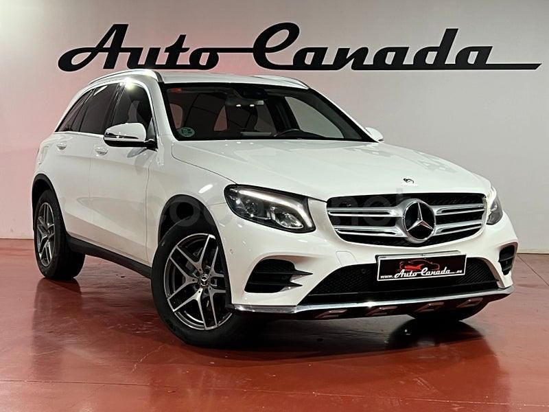 Usado Mercedes GLC250 204 CV (150 kW) 2017 Blanco SUV